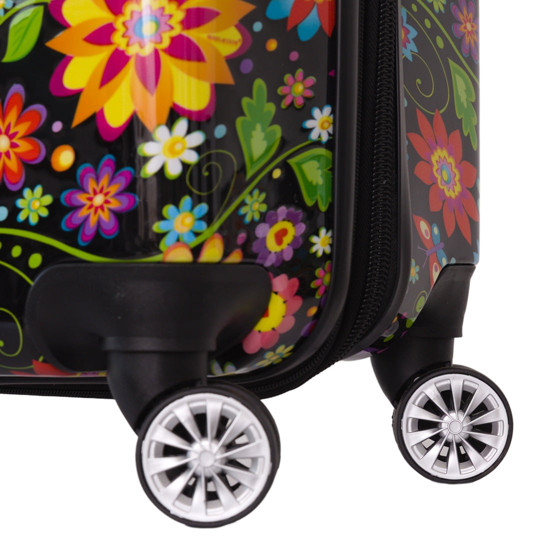 Grande Valise Extensible 76 cm Floraison de Madisson