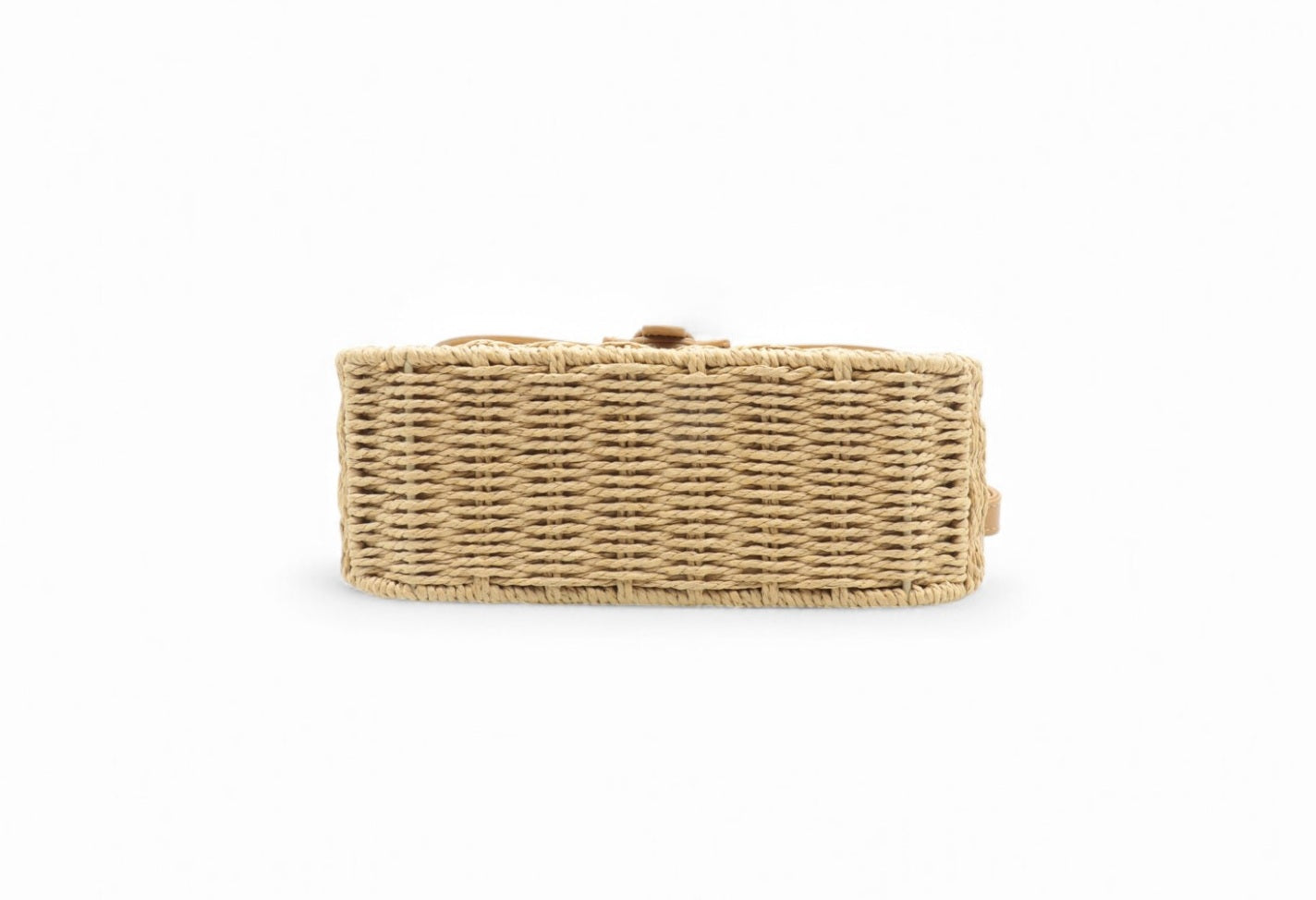 Sac bandoulière en paille Calvi de Flora & Co
