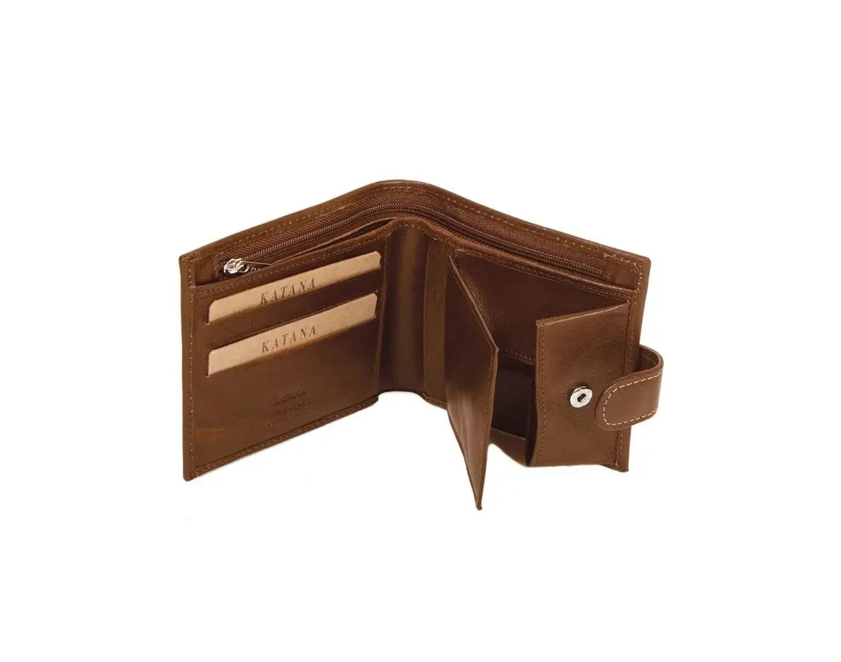 Portefeuille en cuir pour homme