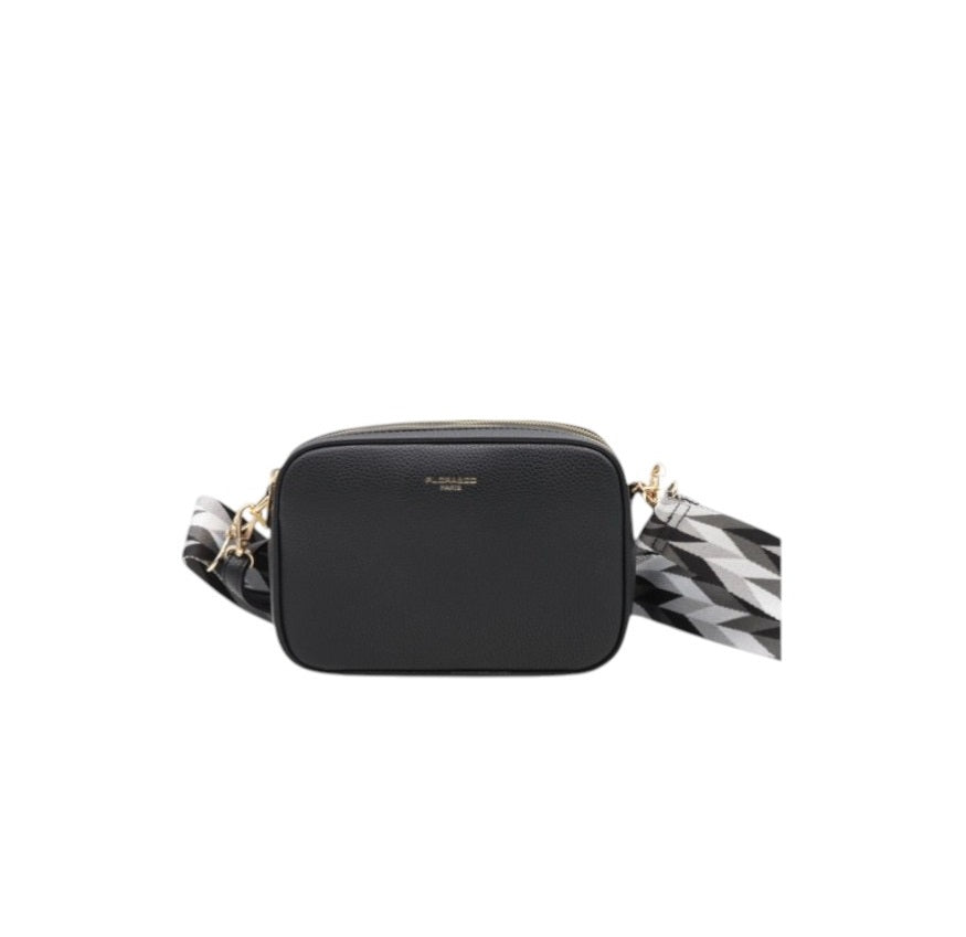 sac bandoulière pour femme Emma Flora&co noir B