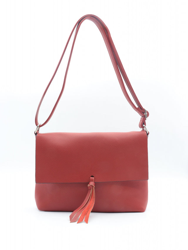 Sac à bandoulière clara pour femme rouge Flora