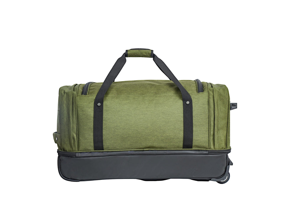 sac de voyage à roulettes 70 cm lee cooper vert