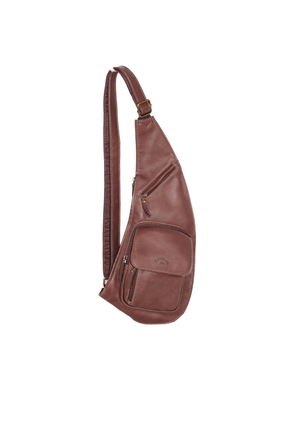 Sac bandoulière en cuir type holster homme