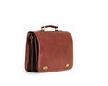 Serviette en cuir 2 soufflets Lexington de Katana e