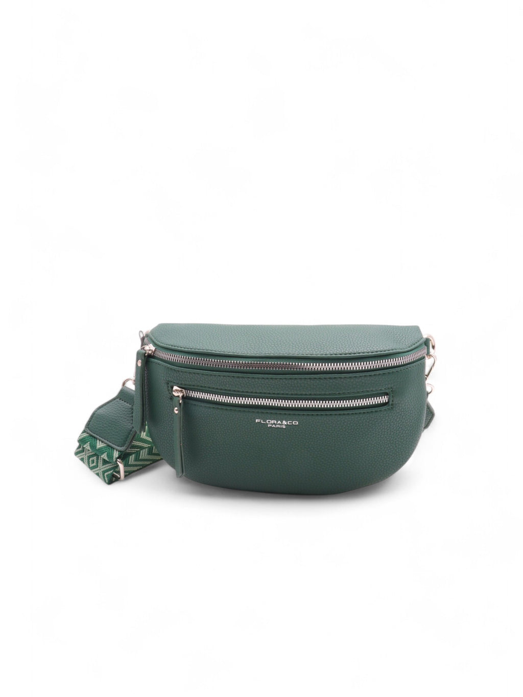 Sac banane Léa vert pour femme de Flora&Co