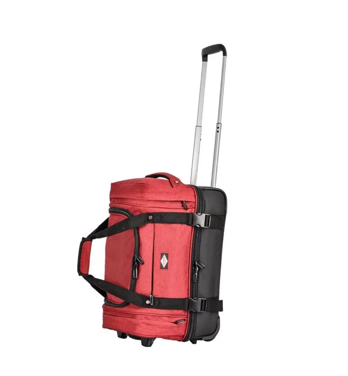 sac de voyage à roulettes lee cooper rouge pas cher