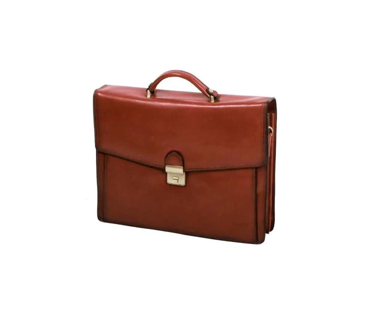 cartable en cuir marron katana 630