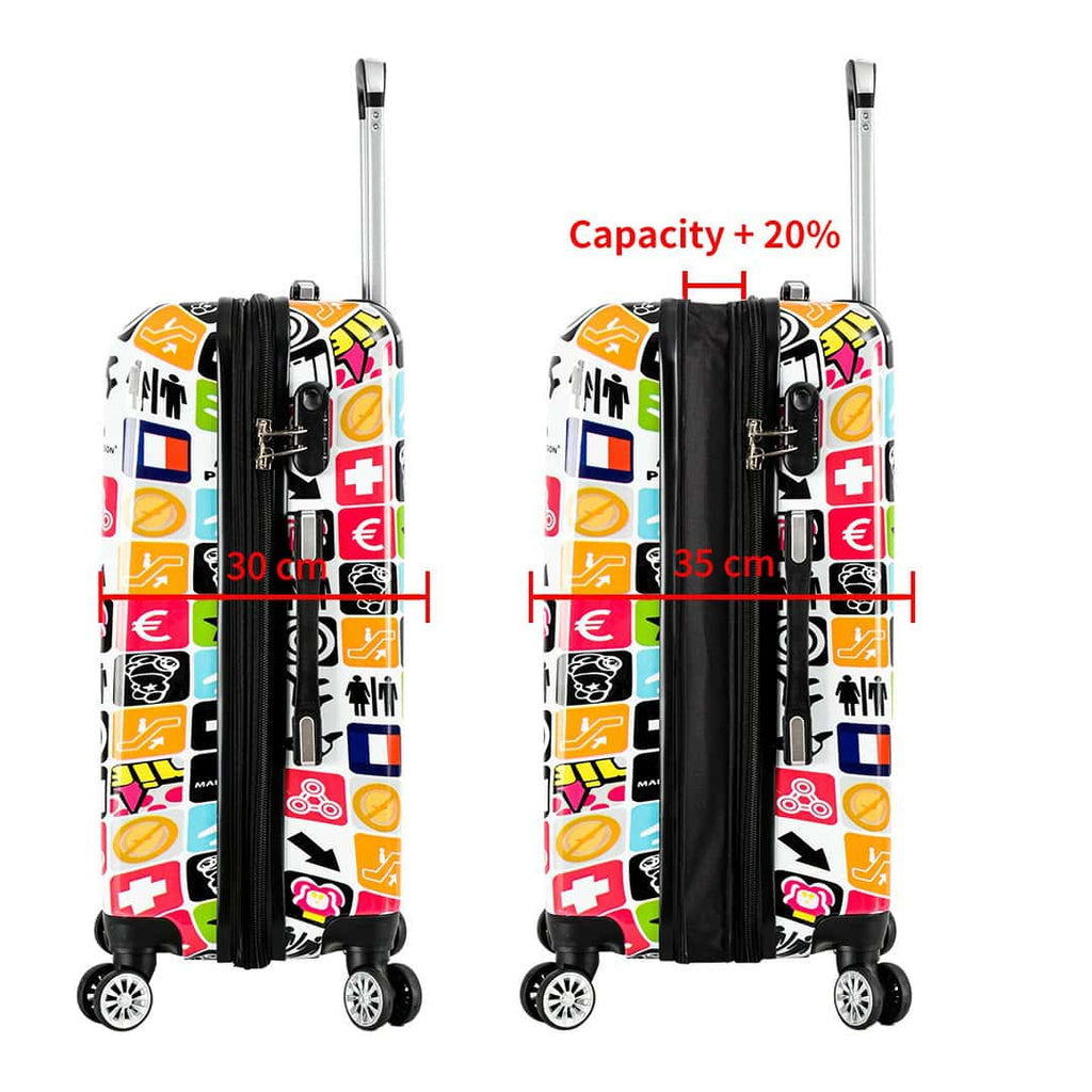 Valise rigide 77 cm Madisson 36820T- vue extension