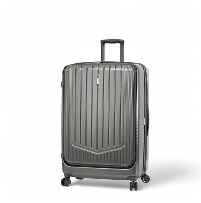 Valise de voyage rigide 77 cm extensible Skyline Snowball gris