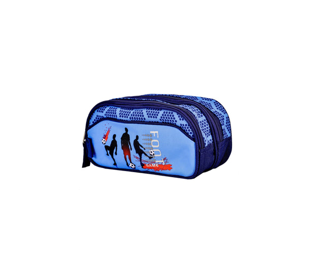 Trousse Scolaire 2 compartiments football
