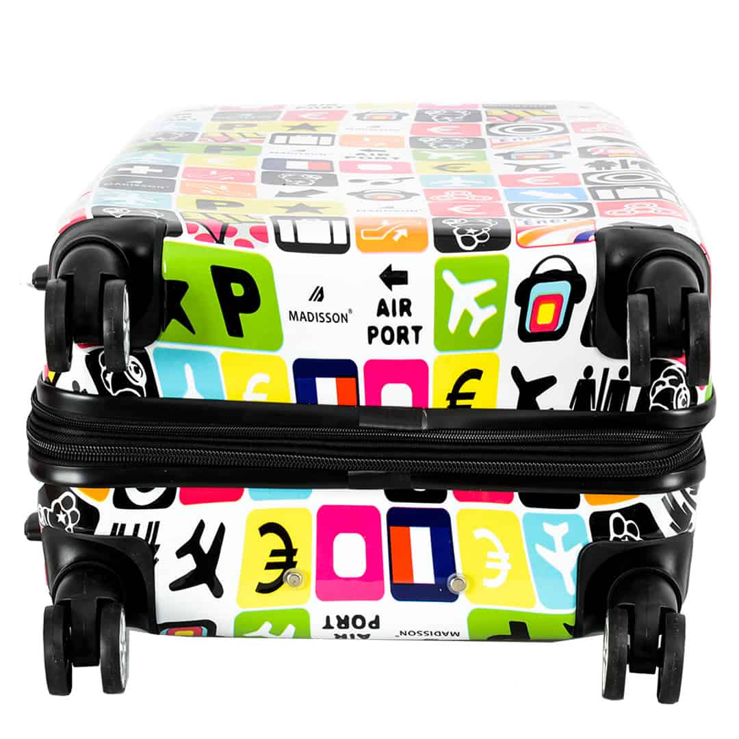 Valise cabine rigide 55 cm Travel Picto – Madisson- vue 4 roues