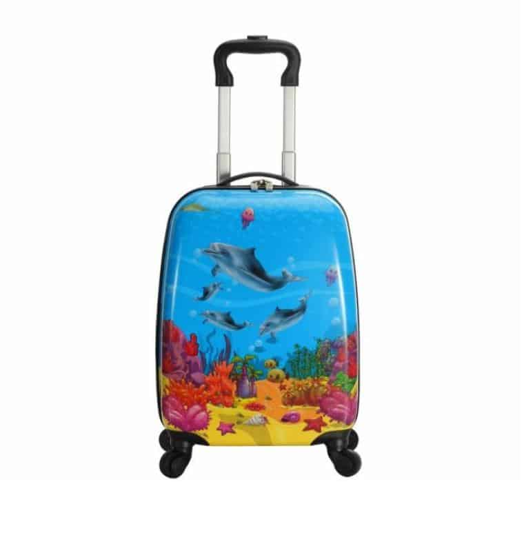 valise enfant bleu madisson pas cher
