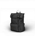 Sac à dos noir pour ordinateur avec plusieurs compartiments, idéal pour PC 15" et accessoires.