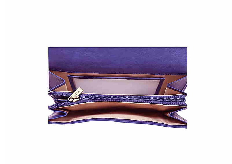 Portefeuille en cuir et compagnon pour femme