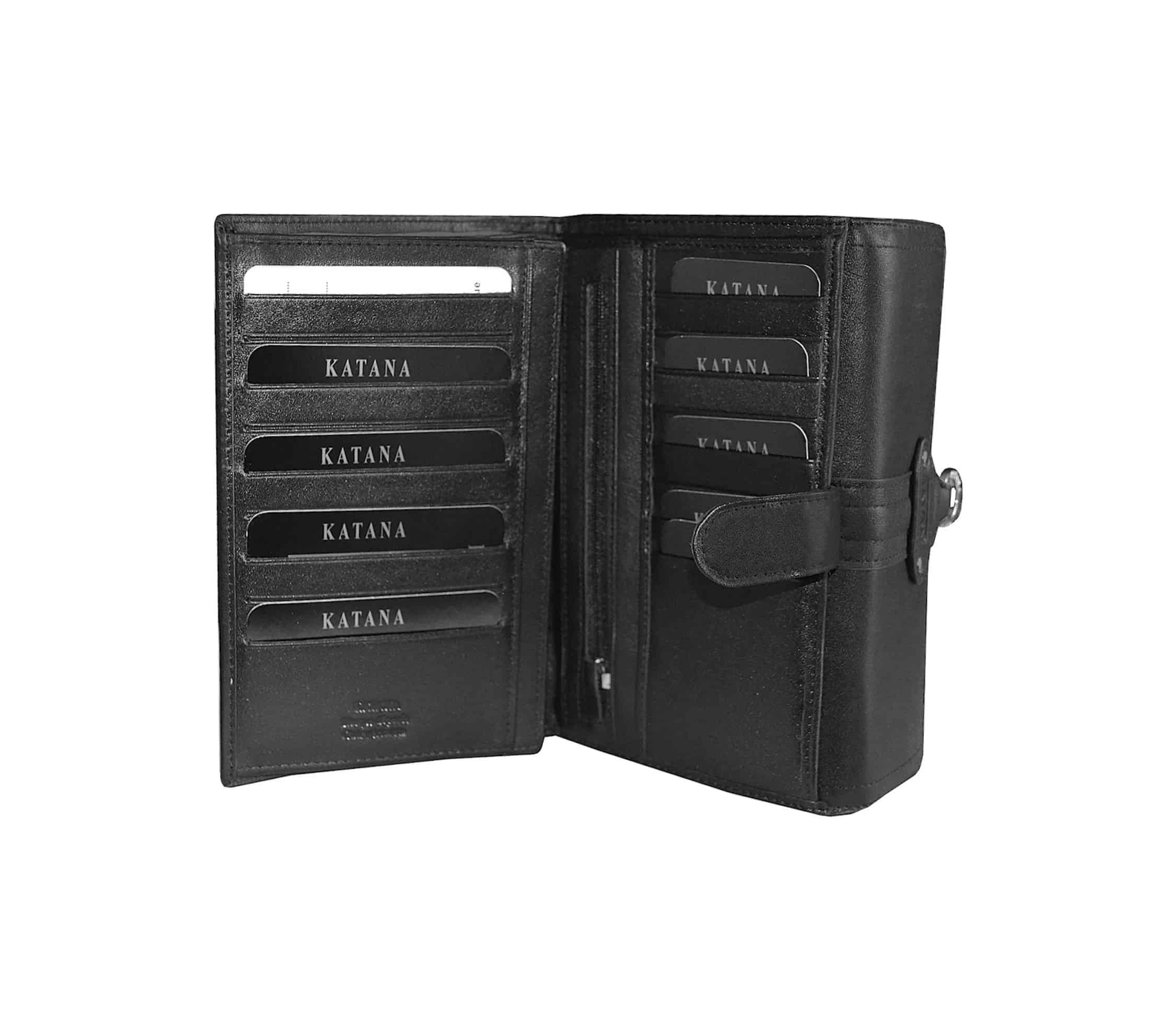 Portefeuille, porte chéquier en cuir