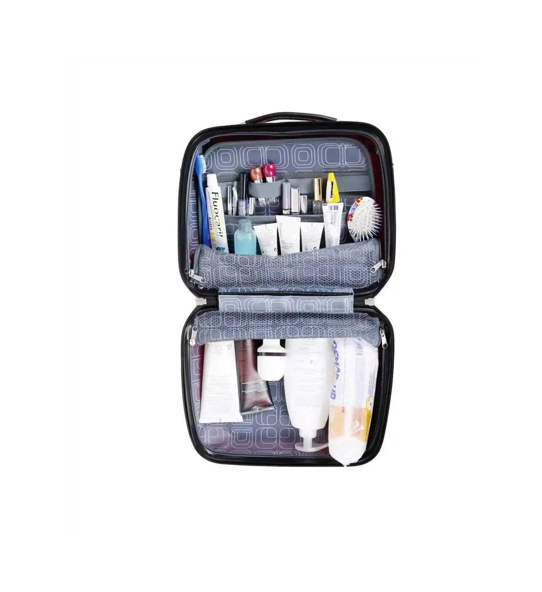 vanity case blanc papillon madisson m