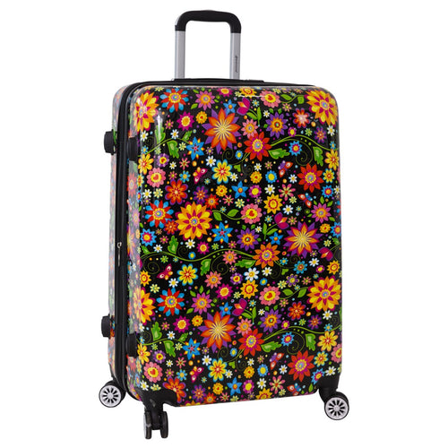 Grande Valise Extensible 76 cm Floraison de Madisson