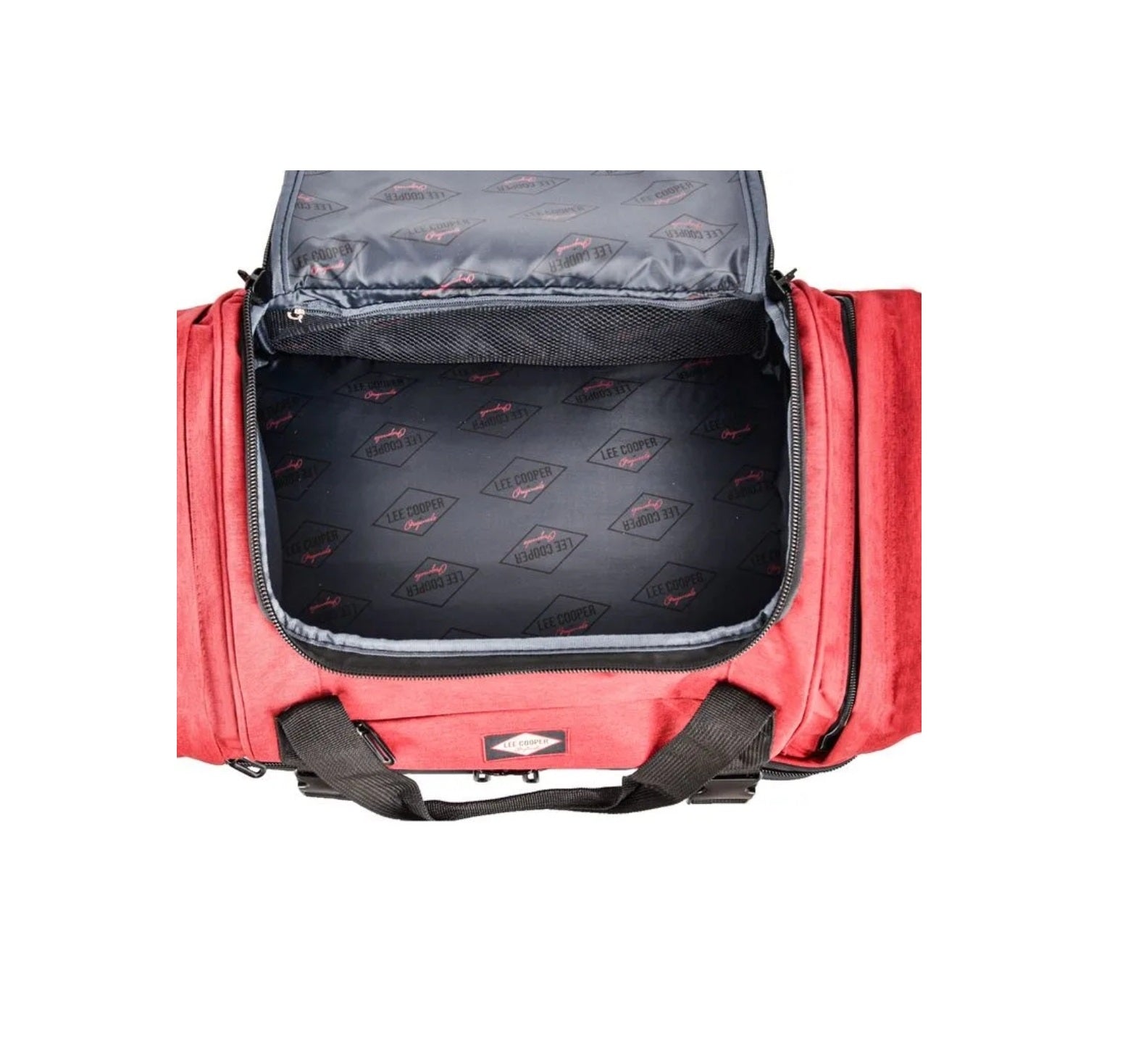 sac de voyage à roulettes lee cooper rouge pas cher