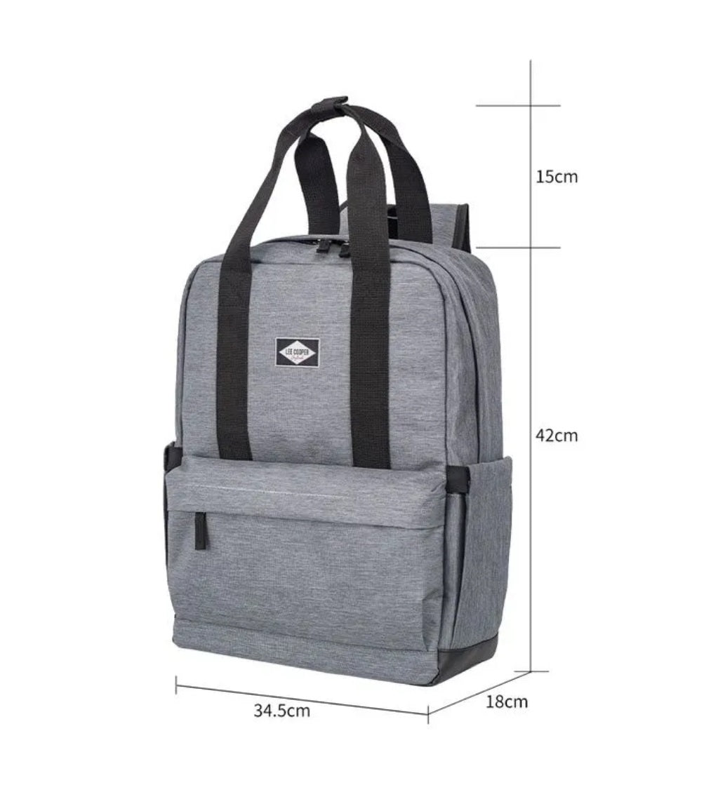Sac à dos Pc 15,6 pouces Lee Cooper gris