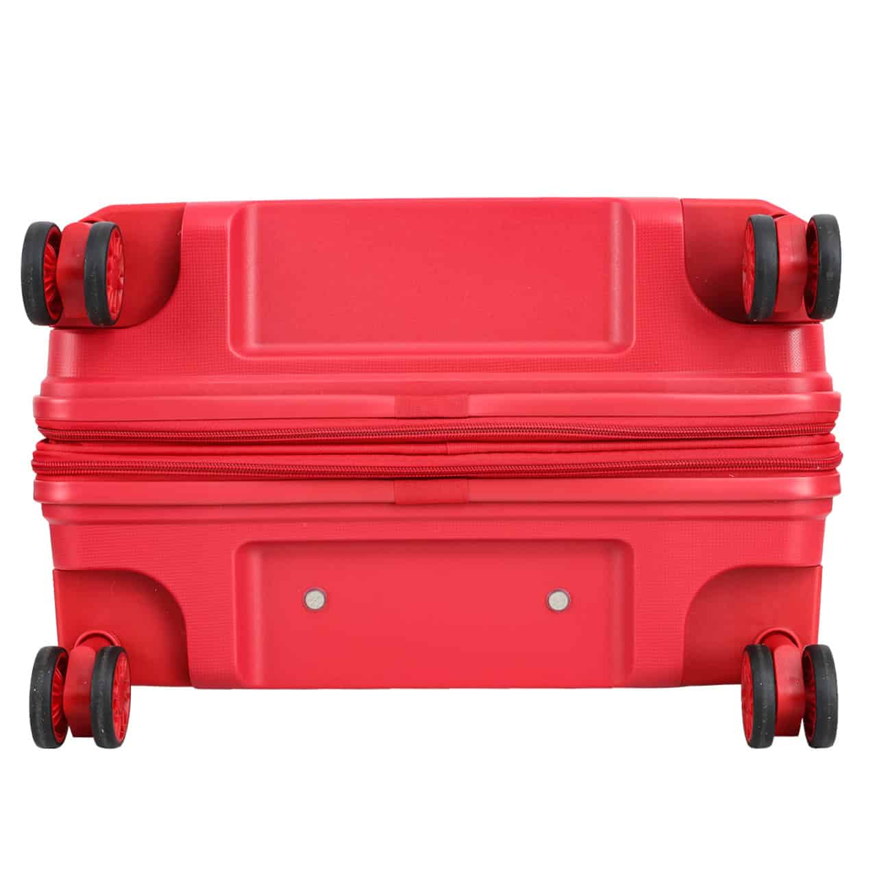 Valise à coque rigide rouge 55 cm Snowball Malaga sur 4 roues