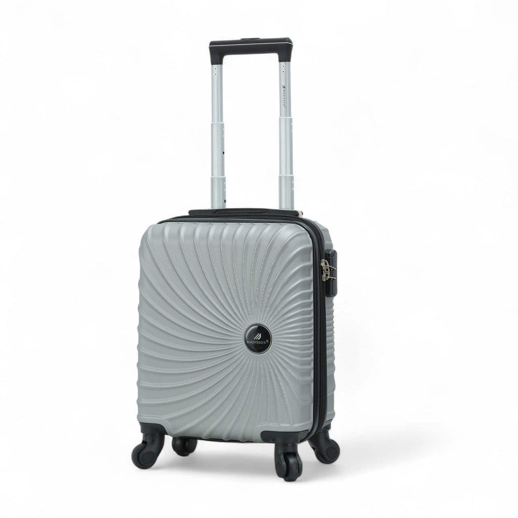 valise cabine sous siege easyjet 45x33x20 cm gris- vue de profil