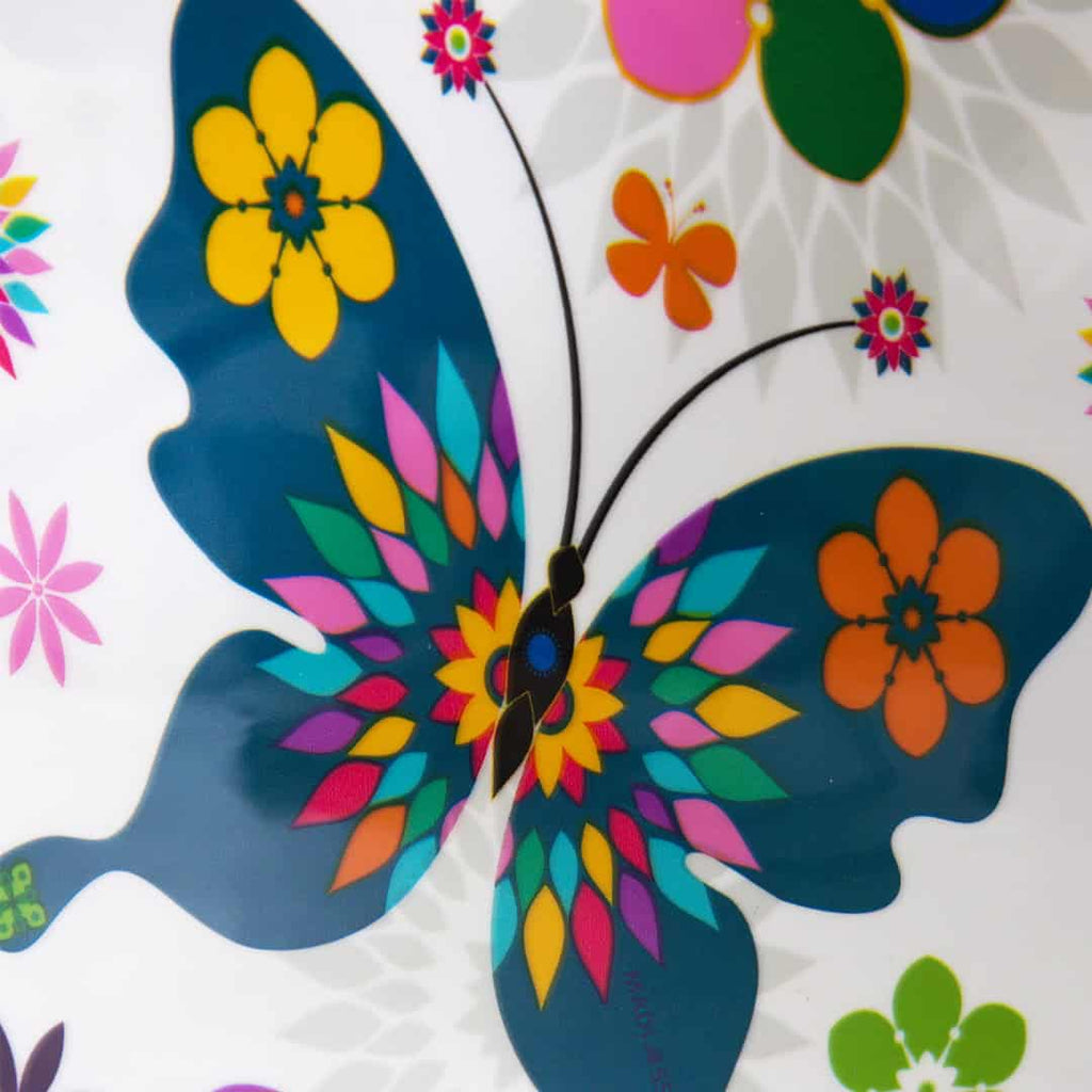 Valise XXL 76 cm papillons fleurs Madisson 36820U- imprimé