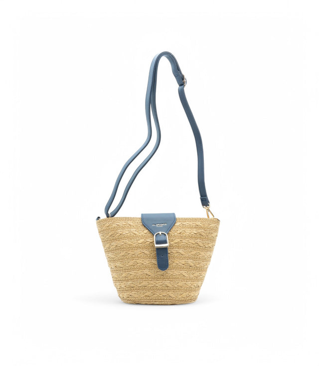 Sac en paille à bandoulière Maya de Flora&Co