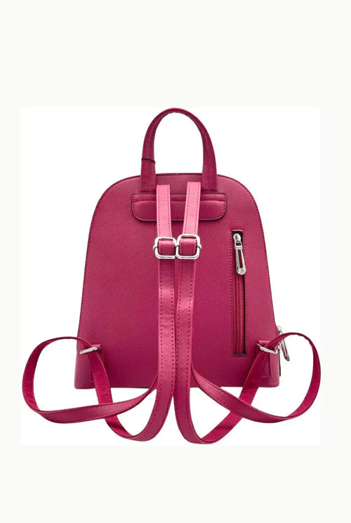 sac à dos de ville femme pas cher rose