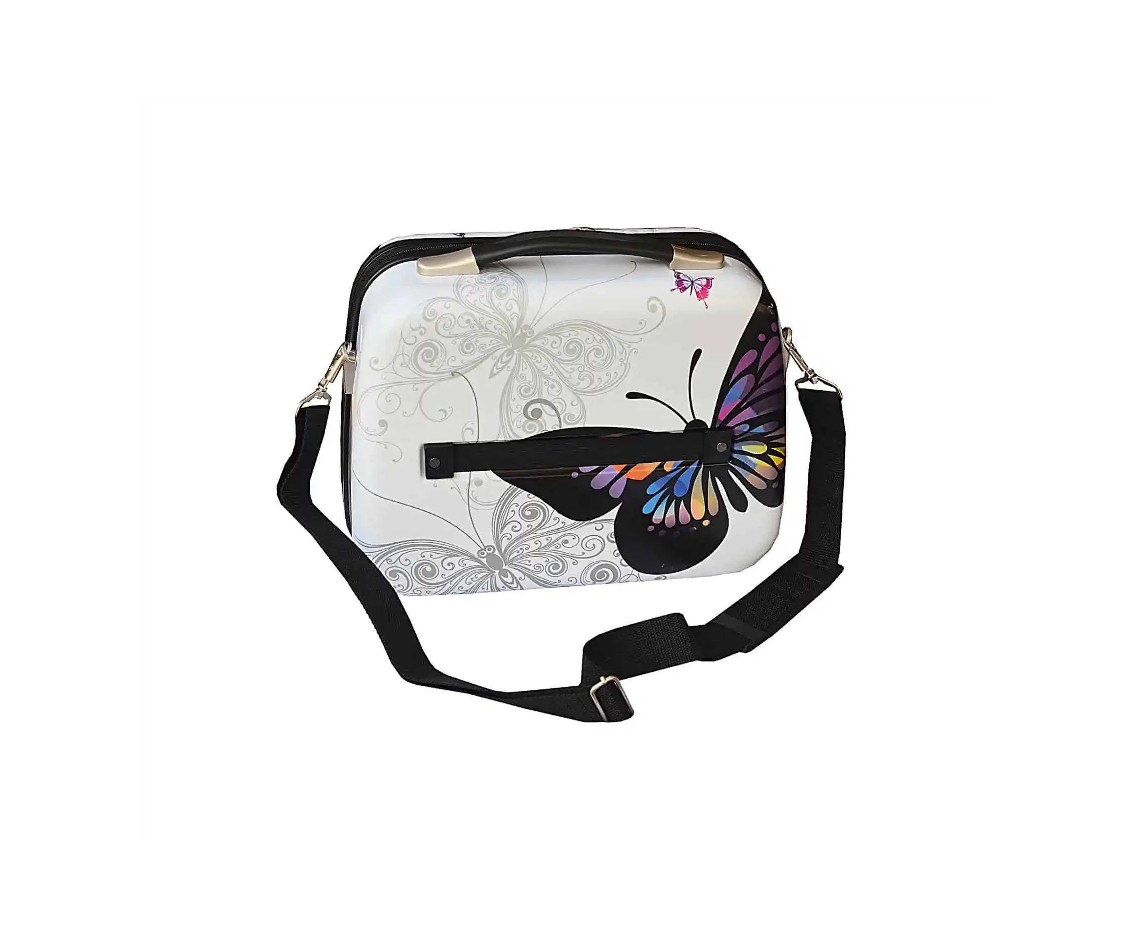 vanity case blanc papillon madisson a