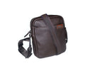 sacoche en cuir choco