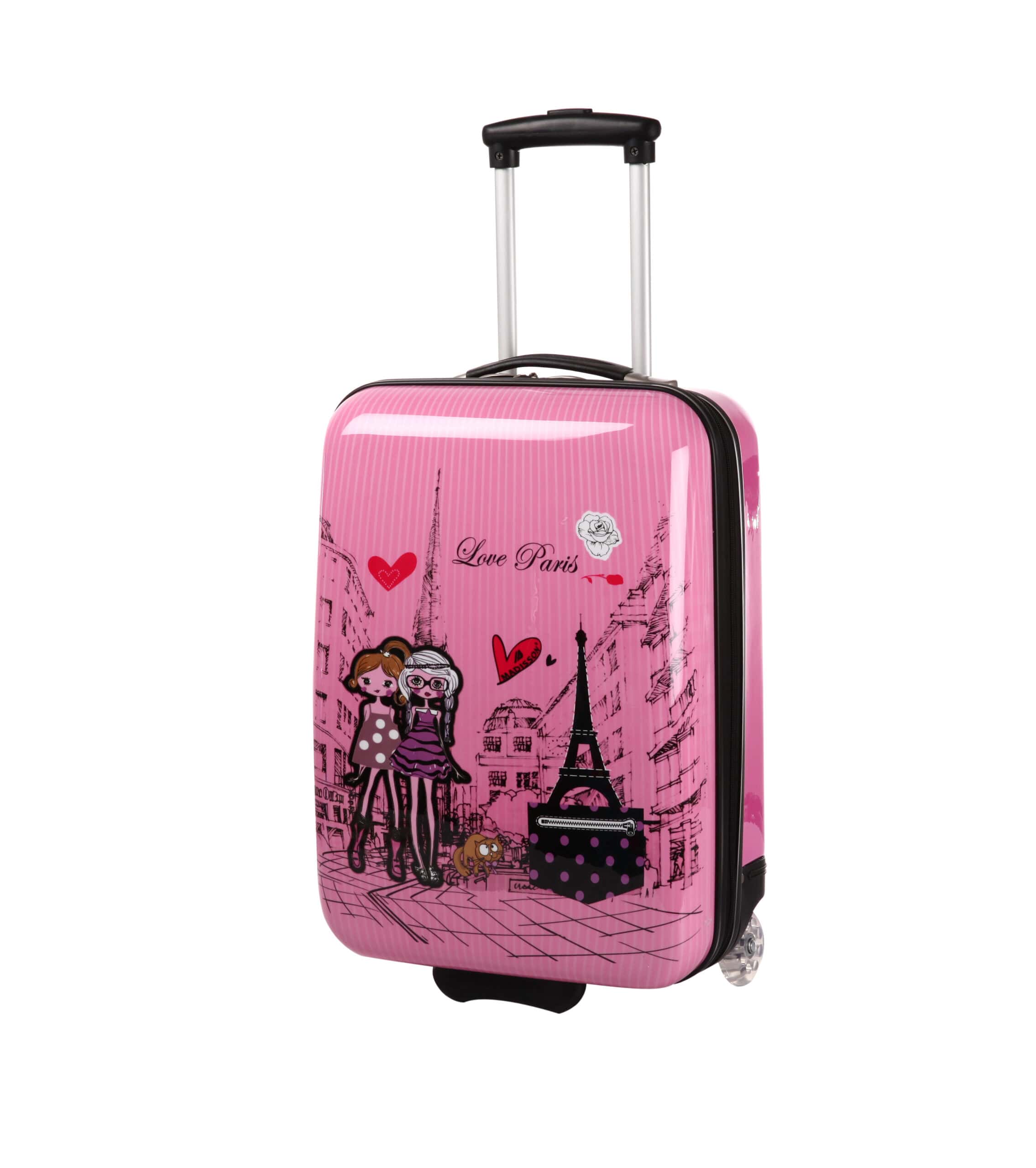 valise cabine rose pour fille Pas cher