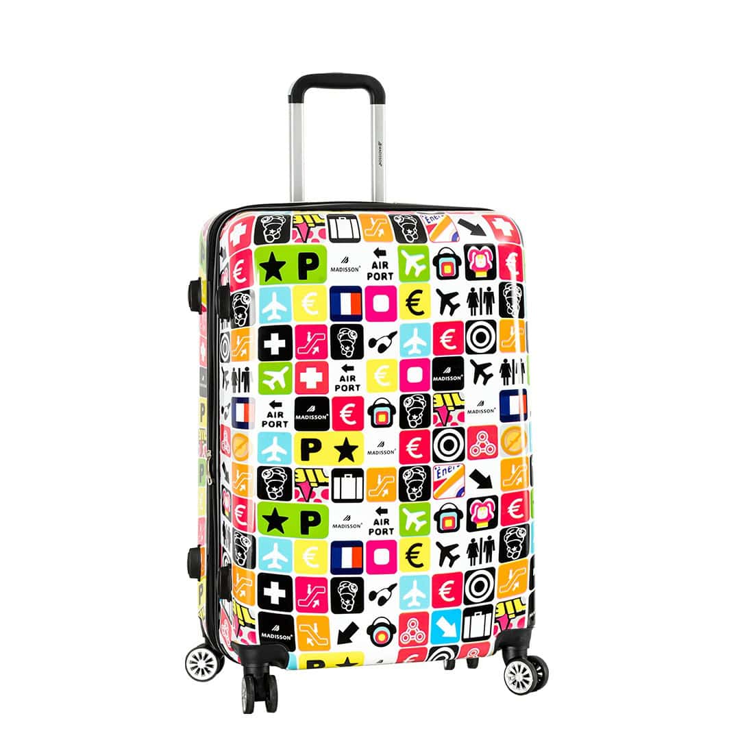 Valise rigide 77 cm Madisson 36820T- vue côté