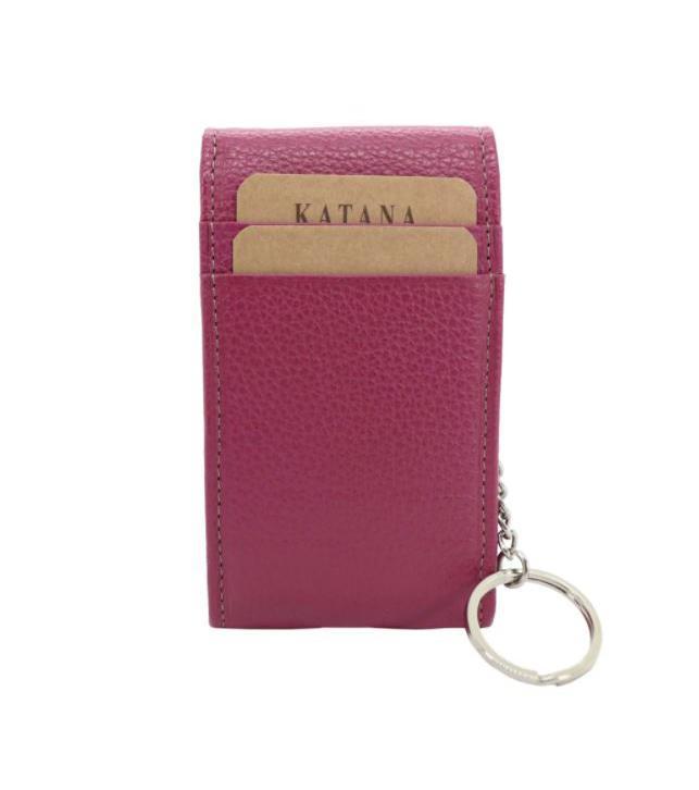 Porte clés en cuir avec anneau Katana 953029
