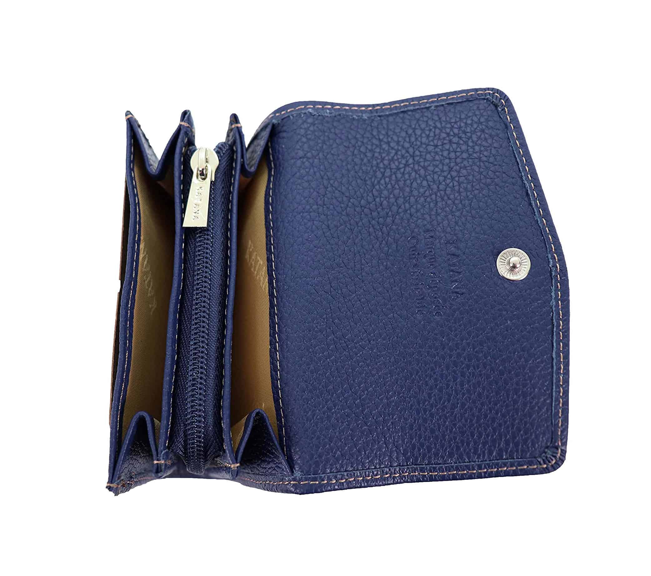 Petit porte monnaie en cuir pour femme