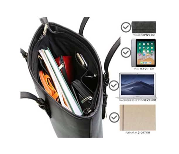 Sac cabas A4 porté épaule pour femme