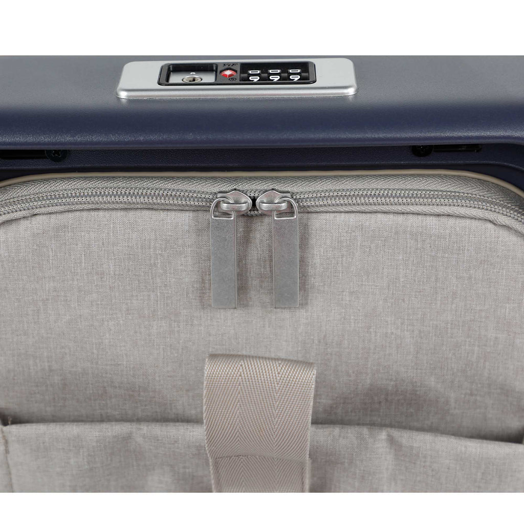 Valise cabine Snowball 55 cm, idéale pour voyager avec votre trottinette électrique, design moderne.