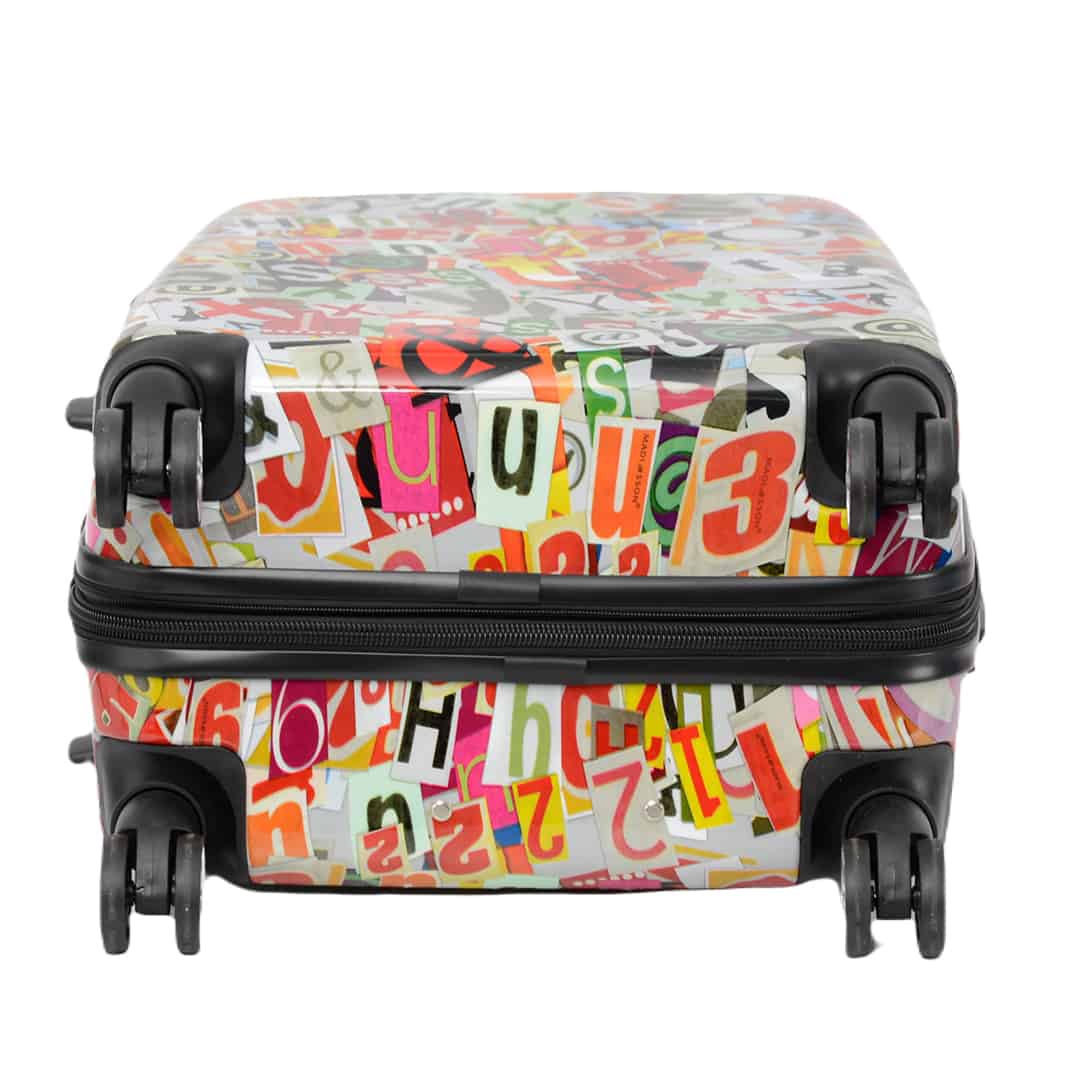 Valise cabine 55 cm en polycarbonate carmel