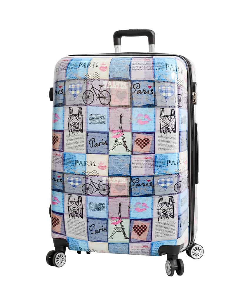 Valise rigide 75 cm extensible paris
