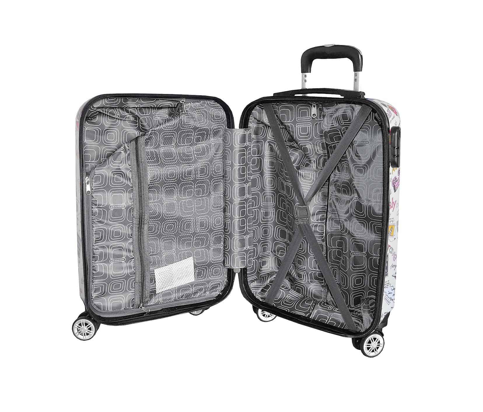 VALISE cabine madisson 4 roues 86820GP pas cher