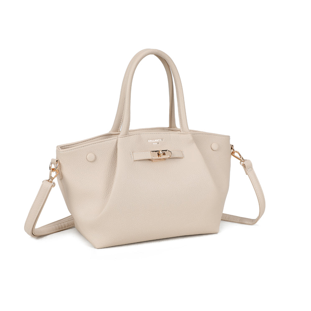 Sac à main beige élégante pour femme, style pratique et tendance. Parfait pour un look chic au quoti.