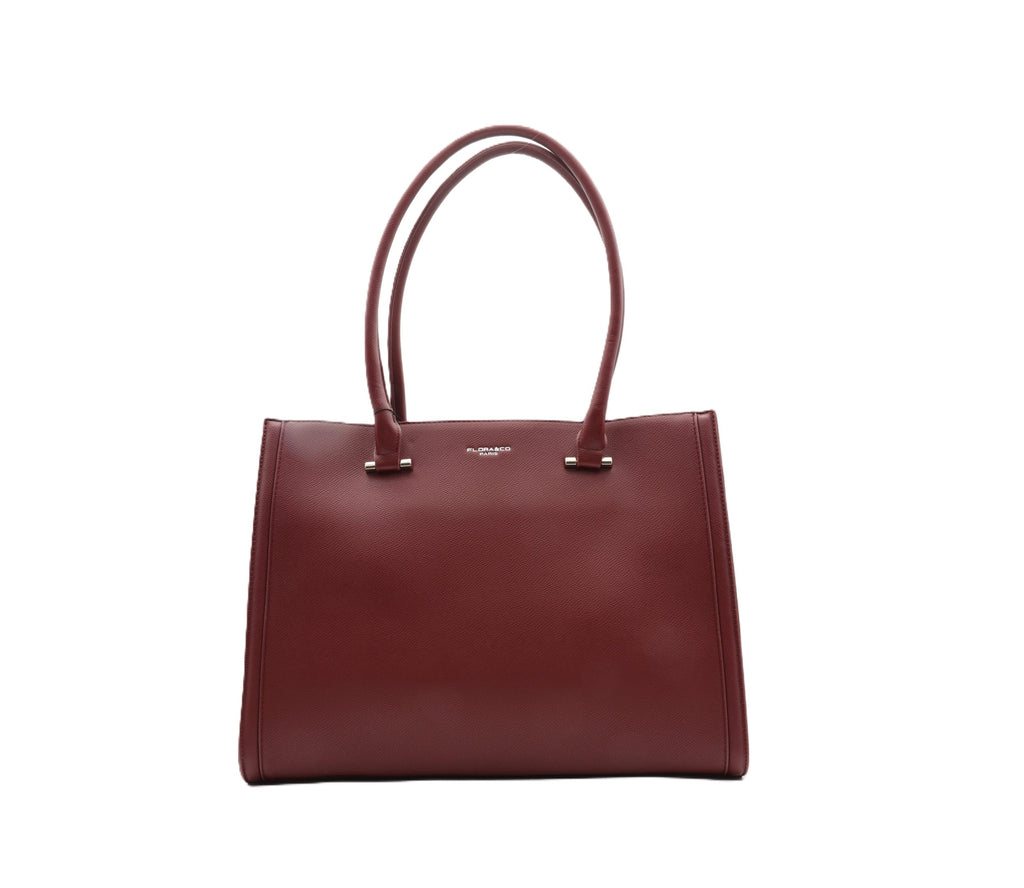 grand sac femme cours Flora & Co Ava porté épaule vue de face