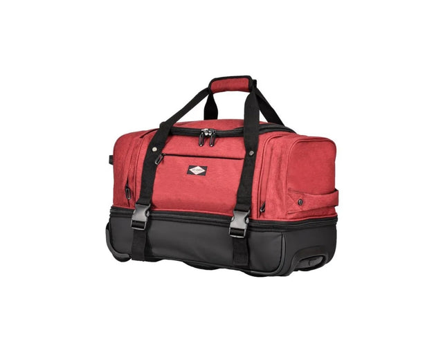 sac de voyage à roulettes lee cooper rouge pas cher