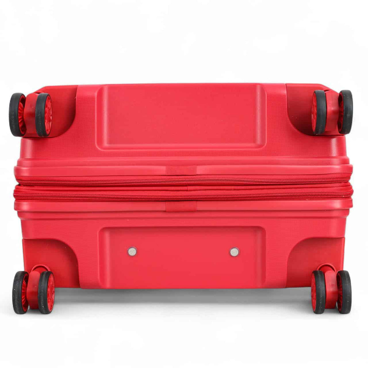 vue 4 roues de la vue de face de la valise rigide 65 cm extensible en polypropylène Snowball