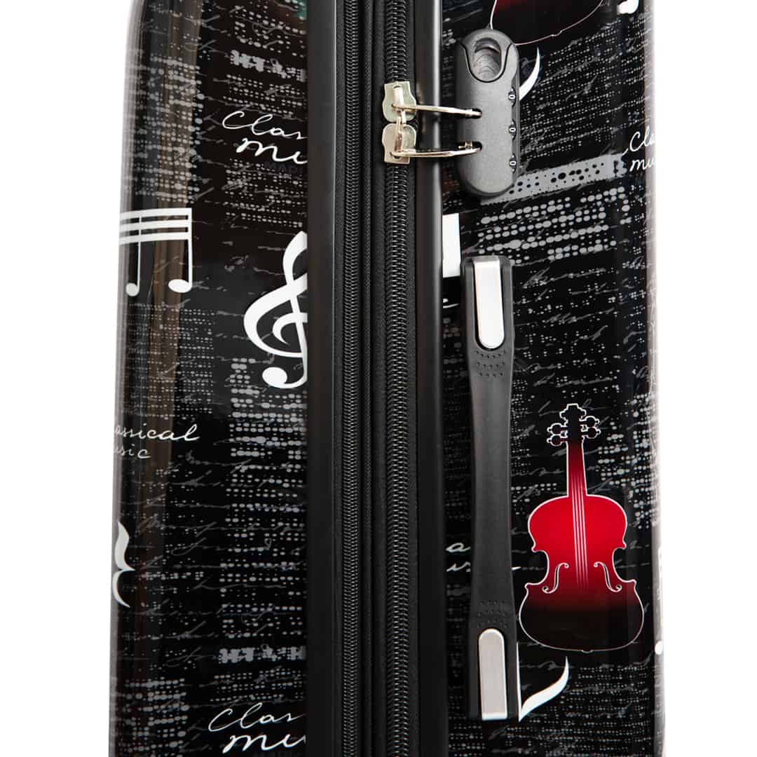 Valise grand format 75 cm à 4 roues Music MADISSON