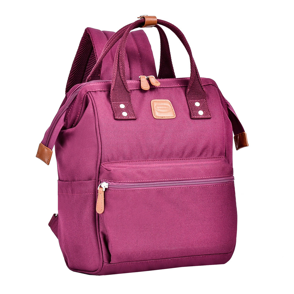 sac à dos pc portable pour femme snowball bordeaux pas cher o
