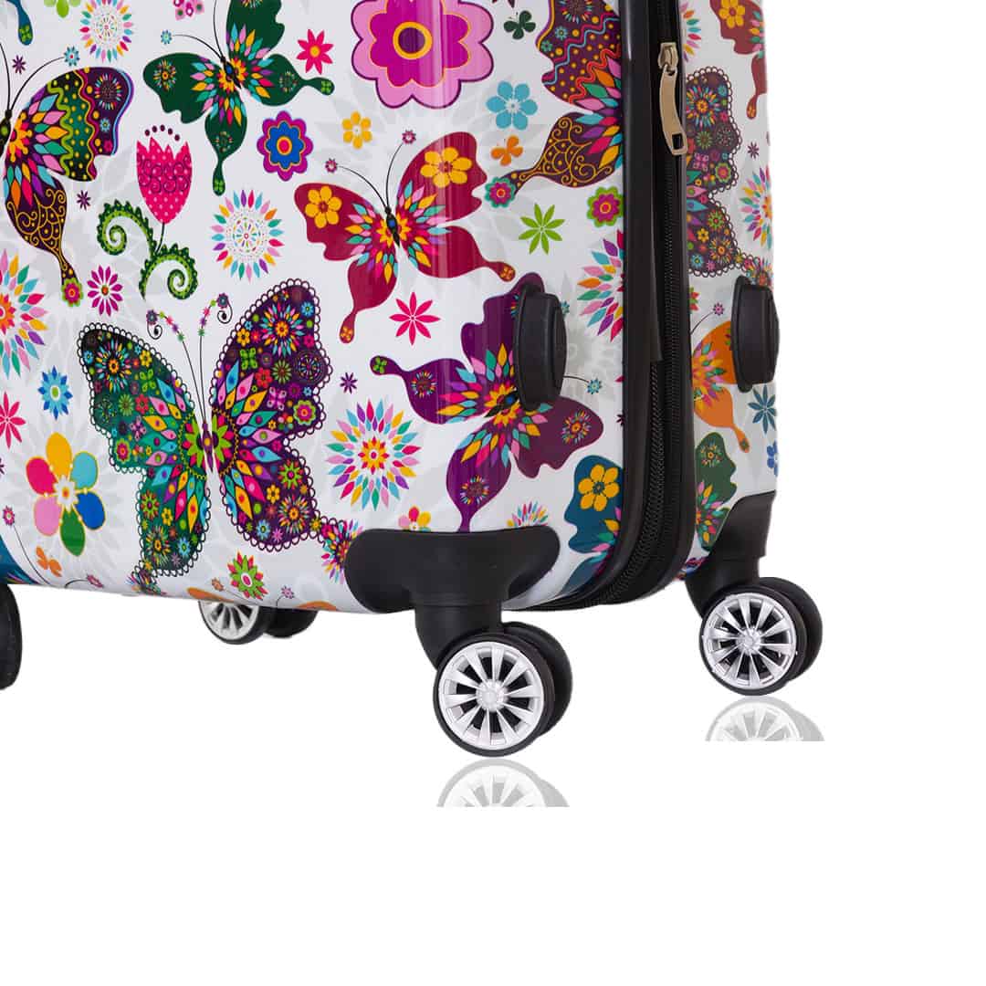 Valise XXL 76 cm papillons & fleurs Kyoto de Madisson