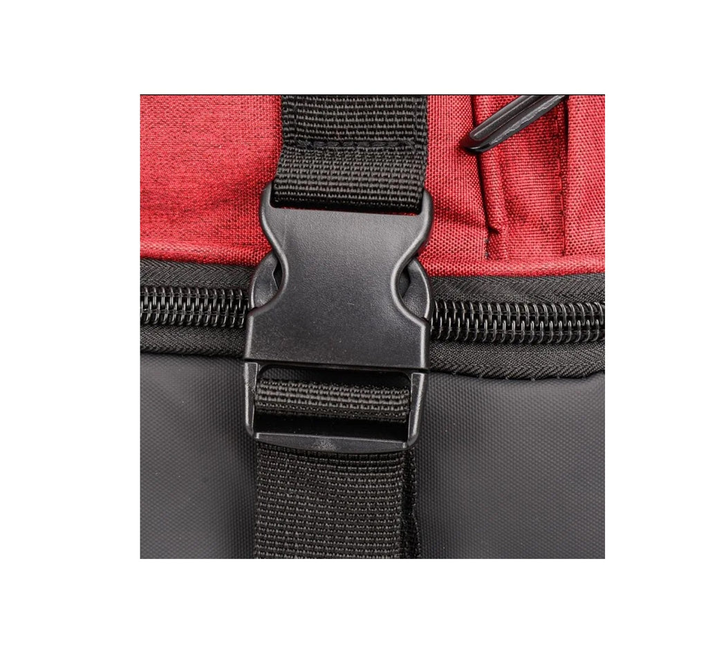 sac de voyage à roulettes lee cooper rouge pas cher