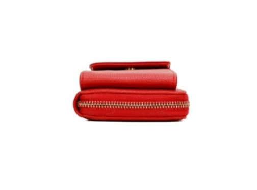 sac bandoulière pour téléphone portable femme ROUGE