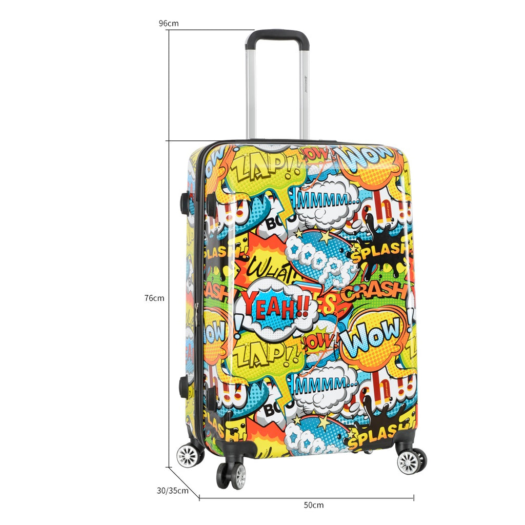 Valise en Polycarbonate 77 cm Pop Art