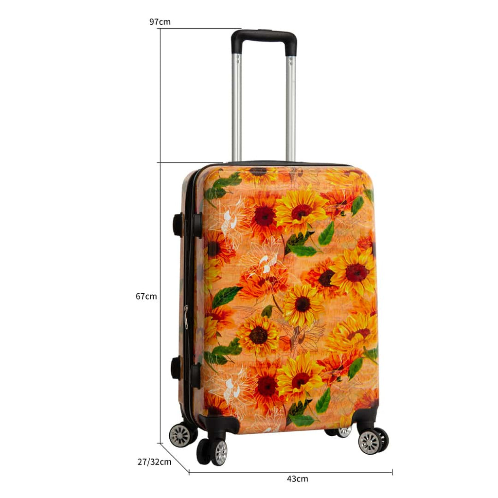 Valise 65 cm rigide en polycarbonate Fleurus